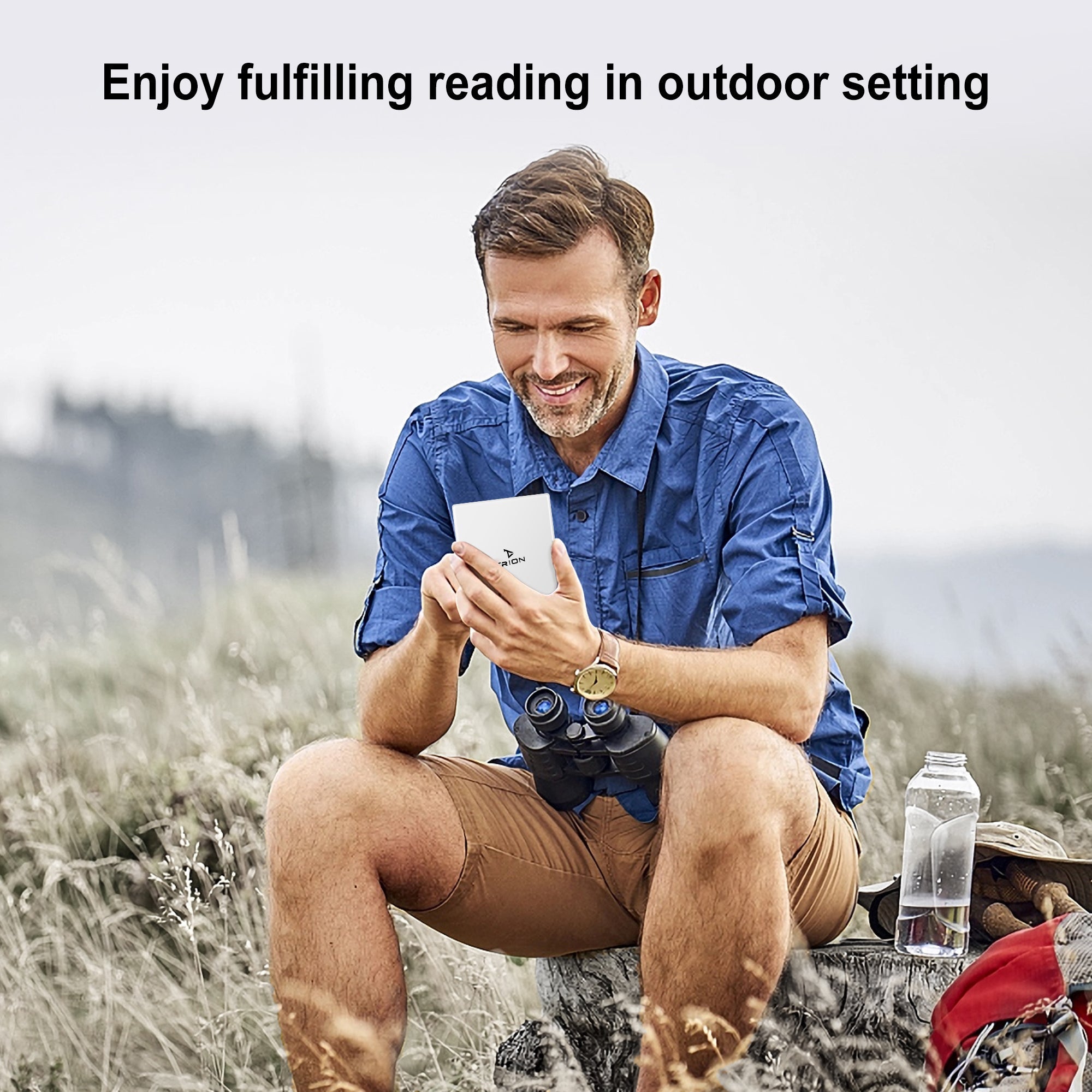 Trion Nex Ebook-Reader - 6" E-Ink Touchscreen, Quad-Core, 32GB Storage, Android 8.1 - White ( Open Never Used )
