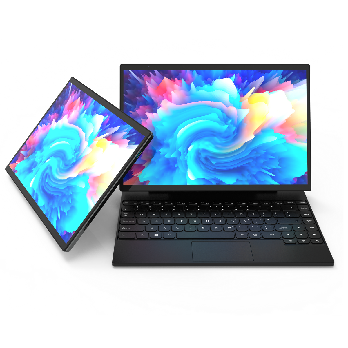 Trion Canvas Pro 14" 2-in-1 Touch Screen Laptop 12th Gen Intel Celeron-N95 16GB 512GB SSD Windows 11 - Grey ( Refurbished Grade - C )