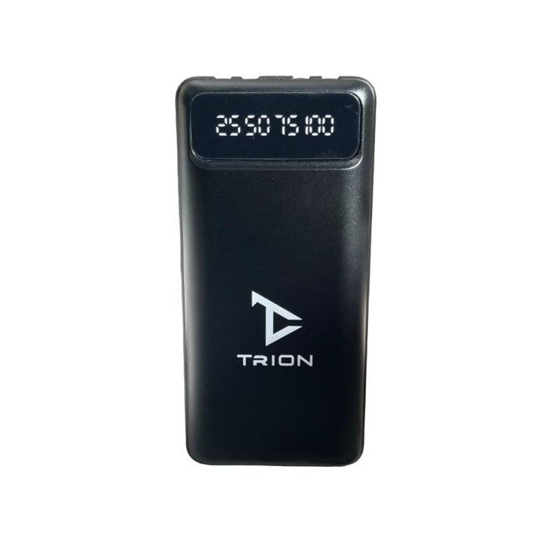 Trion IS-Y84 20000mAh Power Bank with Digital Display, Built-in 4 Cables & Type C Connectivity Trion