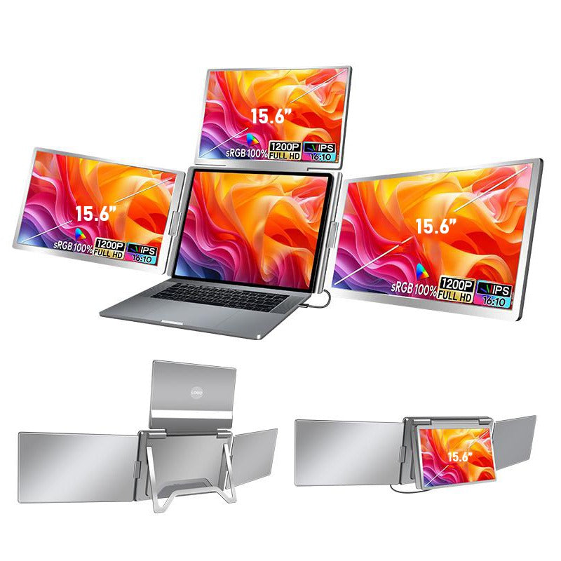 Triangular Monitor Display Trion 15.6