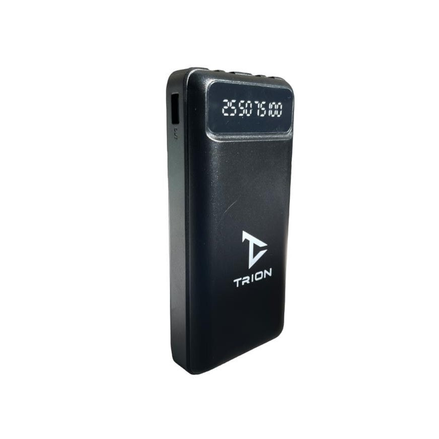 Trion IS-Y84 20000mAh Power Bank with Digital Display, Built-in 4 Cables & Type C Connectivity Trion